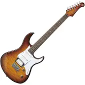 Yamaha PACIFICA212VQM Tobacco Brown Sunburst 6-snarige elektrische gitaar