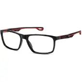 Carrera 4416 55/16/145 Matte zwart rood Polyamide monturen MAN 4416