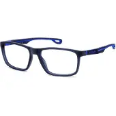 Carrera 4416 55/16/145 Matte blauwe polyamide monturen MAN 4416