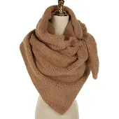 I'm Dutch Triangel Sjaal Teddy Tolosa Camel