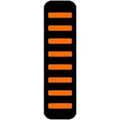 Rrp Front Fender Stickers Proguard Max Protection Oranje