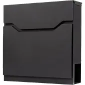 BRASQ Brievenbus - Premium PB300 - Gegalvaniseerd Staal - Zwart