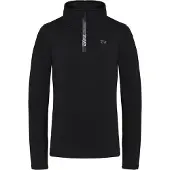 Rehall - Boy's King-R Ski Pull - Fleecetrui 140, zwart