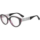 Moschino MOS640 52/18/140 Metalen grijze Acetaat monturen DAMES MOS640