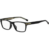 HUGO BOSS BOSS 1740/F 53/19/145 Zwarte Acetaat monturen MAN BOSS 1740/F