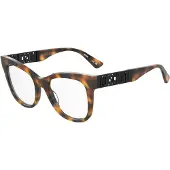 Moschino MOS641 52/19/140 Havana Acetaat monturen VROUW MOS641