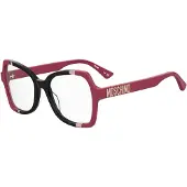 Moschino MOS643 53/18/140 Fuchsia zwarte Acetaat monturen DAMES MOS643