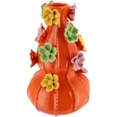 Daan Kromhout Bloemenvaas Oranje Bubbels 19 31 Bloemen Vaas Flower Vase Orange Bubbles