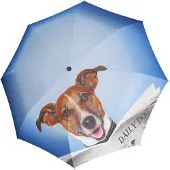 Doppler Paraplu Modern.Art Magic Mini Daily Dog Paars Veelkleurig