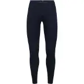Icebreaker - Dames thermokleding - W Merino 200 Oasis Leggings Midnight Navy voor Dames van Wol - Maat M - Marine blauw