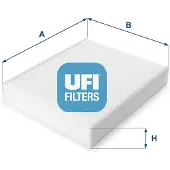 Ufi 53.224.00 Interieurfilter
