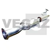 VEGAZ HUS-128 Uitlaat middendemper