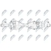 NTY NPW-TY-121 Aandrijfas