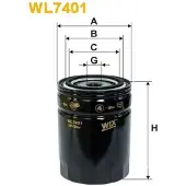 WIX FILTERS WL7401 Oliefilter