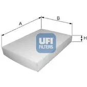 Ufi 53.424.00 Interieurfilter