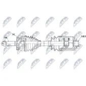NTY NPW-HY-563 Aandrijfas