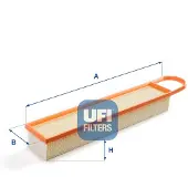 Ufi 30.400.00 Luchtfilter
