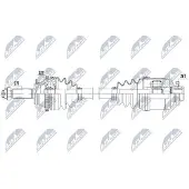 NTY NPW-HY-526 Aandrijfas