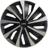 Wrc Wieldoppen 15 inch - carbon look - 4 stuks