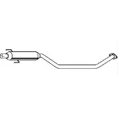 VEGAZ TS-459 Uitlaat middendemper