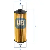 Ufi 25.005.00 Oliefilter