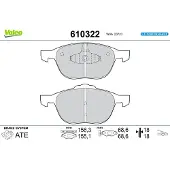 Valeo 610322 Remblokken