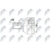 NTY NPZ-VV-022 Homokineet reparatie set, aandrijfas