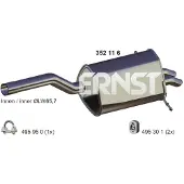 ERNST 352116 Einddemper