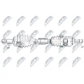 NTY NPW-PL-095 Aandrijfas