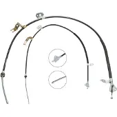 RIDEX 124C1476 Handremkabel