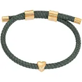 Ixxxi Armband Cosy Heart Groen | Goud