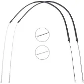 RIDEX 124C1186 Handremkabel