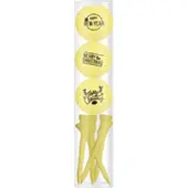 Legend Golfballen Gift Set Merry Christmas-Happy Newyear Yellow Inclusief Tees