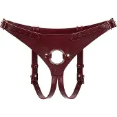 Liebe Seele - Wine Red - Exclusief leren Strap-On Harnas