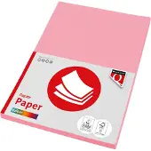 Quantore Kopieerpapier Colour A4 120gr roze 100 vel - 3 stuks