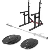 Gorilla Sports Multi Squat met 60 kg Olympische halterset