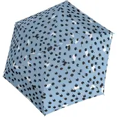 Knirps Paraplu US.050 Ultra Light Slim Manual Rainy Day Ice Lichtblauw