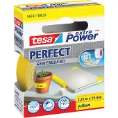 TESA Plakband Tesa textiel 19mmx2.75m geel | 10 stuks