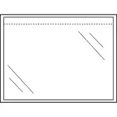 Cleverpack Paklijstenvelop zk onbedrukt 165x112mm | 10 stuks