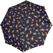 Doppler Paraplu Fiber Magic Auto-Open-Close Umbrella Rainbow Cat Kleurrijke