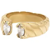 Ixxxi Fame Ring Adore Crystal | Goud