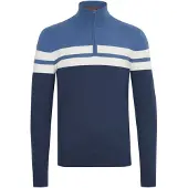 Blend Trui 'Naresh' blauw / wit