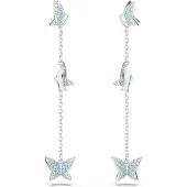 Swarovski Lilia oorstekers met kristal