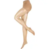 Pieces Fijne panty donkerbeige