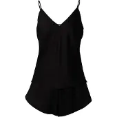 Triumph Korte pyjama ' Silky Sensuality ' zwart