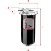 Sofima S 1411 GC Brandstoffilter
