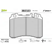 Valeo 302323 Remblokken