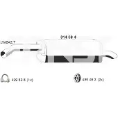 ERNST 314084 Einddemper