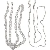 Urban Classics Ketting zilver / wit
