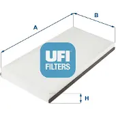 Ufi 53.247.00 Interieurfilter